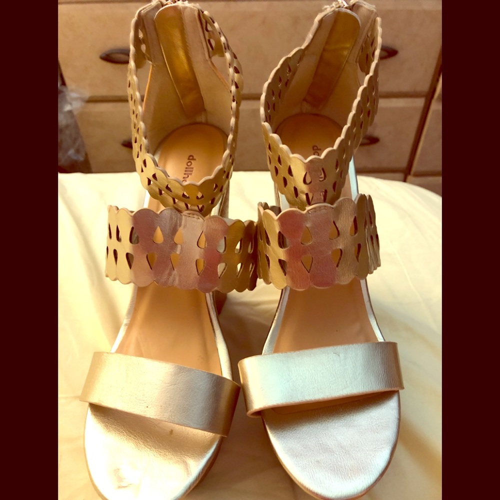 Gold Shoes